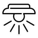 Open cabinet and light up